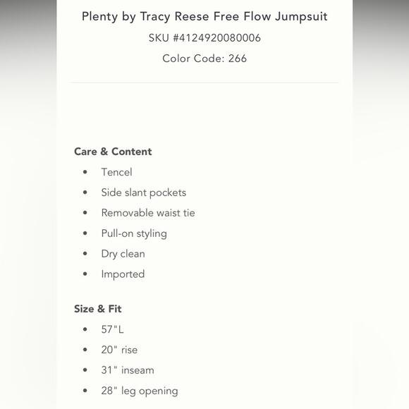 Anthropologie x Plenty by Tracy Reese Free Flow Jumpsuit Pink Python - Picture 6 of 6